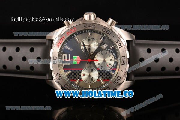 Tag Heuer Formula 1 Miyota OS20 Quartz Steel Case with Grey Dial and Stick Markers - Click Image to Close